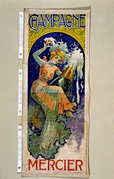 Poster advertising Mercier Champagne, c1896. Creator: Antonio Utrillo