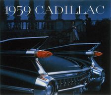 Poster advertising a Cadillac, 1959