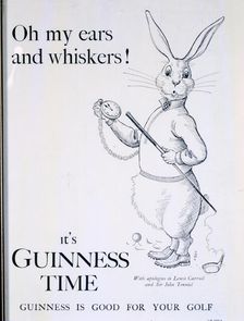 Poster advertising Guinness, c1920