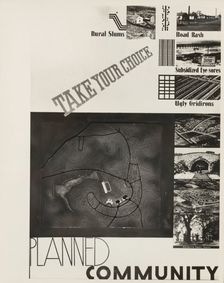 Poster by Record Section, Suburban Resettlement Administration, 1935-12. Creator: Arthur Rothstein