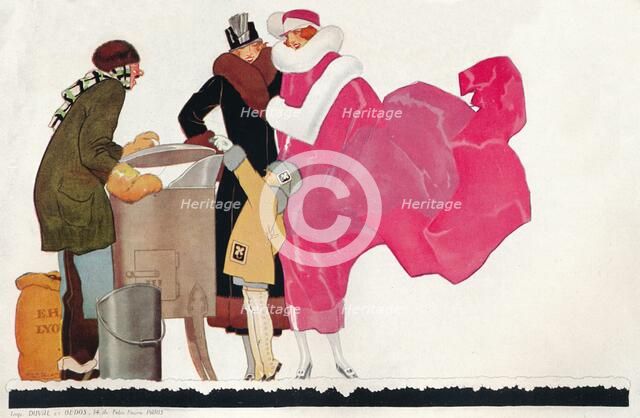 'Poster design Au Bon Marche', c1923. Artist: René Vincent.