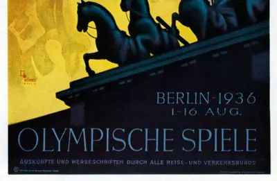 Poster for the 1936 Olympic Games, Berlin, 1936. Artist: Unknown