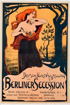 Poster for the Berlin Secession Exhibition, 1899