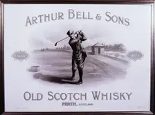Poster for Arthur Bell and Sons Old Scotch Whisky, c1900. Creator: Unknown