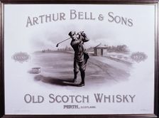 Poster for Arthur Bell and Sons Old Scotch Whisky, c1900. Creator: Unknown