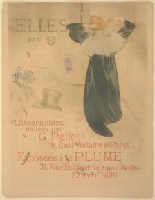Poster for "Elles", 1896. Creator: Henri de Toulouse-Lautrec
