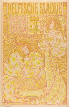 Poster for Loten van de Nationale tentoonstelling van vrouwenarbeid, 1898