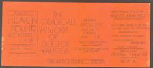 Poster from Atlanta production of Dr. Faustus (Theater), [193-]. Creator: Unknown