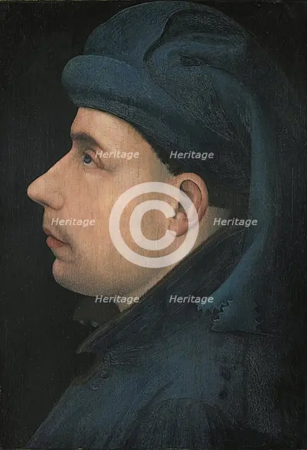 Posthumous Portrait of Wenceslas of Luxembourg, Duke of Brabant, 1400. Creator: Anon.