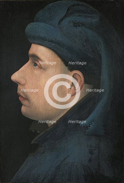 Posthumous Portrait of Wenceslas of Luxembourg, Duke of Brabant, 1400. Creator: Anon.