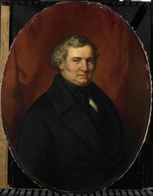 Posthumous Portrait of Hendrik André Cornelis Tierens, City Functionary of Heusden, 1852. Creator: Bastian de Poorter