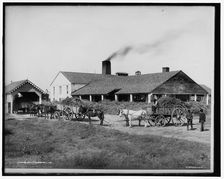 Post's sugar mill, La., c.between 1900 and 1905. Creator: Unknown