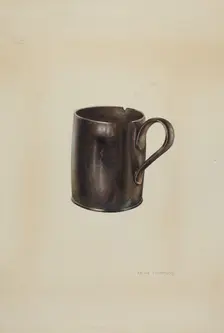 Pa. German Moravian Loving Cup, 1938. Creator: Archie Thompson