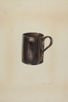 Pa. German Moravian Loving Cup, 1938. Creator: Archie Thompson