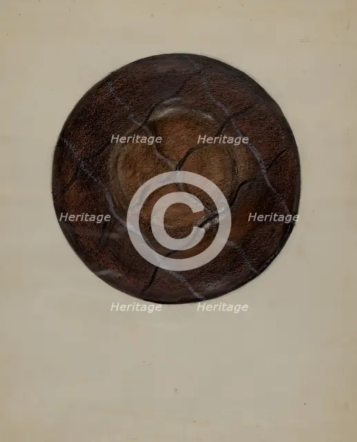 Pa. German Bowl, 1935/1942. Creator: Ruth Bialostosky.