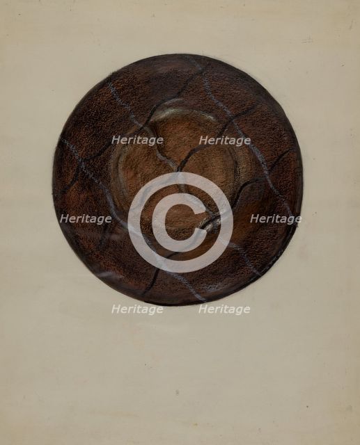 Pa. German Bowl, 1935/1942. Creator: Ruth Bialostosky.