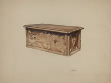 Pa. German Box, c. 1940. Creator: J. Herman McCollum