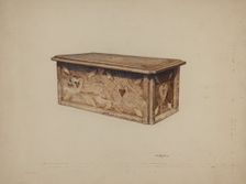Pa. German Box, c. 1940. Creator: J. Herman McCollum