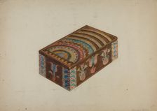 Pa. German Box, c. 1941. Creator: Ethelbert Brown