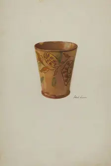 Pa. German Cup, c. 1937. Creator: Albert J. Levone