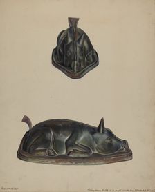 Pa. German Cake Mold, 1935/1942. Creator: Walter Hochstrasser