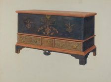 Pa. German Chest, 1939. Creator: Carl Strehlau