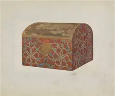 Pa. German Chest, c. 1940. Creator: Carl Strehlau