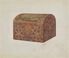 Pa. German Chest, c. 1940. Creator: Carl Strehlau