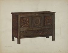 Pa. German Chest, c. 1940. Creator: David Dorfman