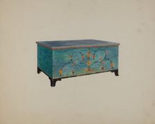 Pa. German Chest, c. 1940. Creator: Eileen Knox