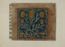 Pa. German Chest, c. 1937. Creator: Frances Lichten