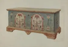 Pa. German Chest, c. 1939. Creator: Carl Strehlau