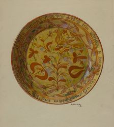 Pa. German Dish, 1938. Creator: Eugene Shellady