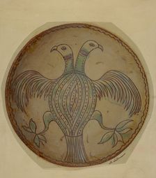 Pa. German Dish, c. 1936. Creator: Max Soltmann
