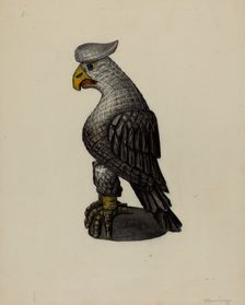 Pa. German Eagle, c. 1940. Creator: Mina Lowry