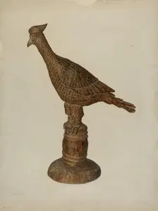 Pa. German Eaglet, c. 1941. Creator: Hester Duany