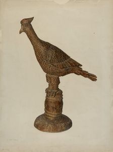 Pa. German Eaglet, c. 1941. Creator: Hester Duany