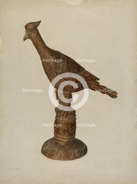 Pa. German Eaglet, c. 1941. Creator: Hester Duany.