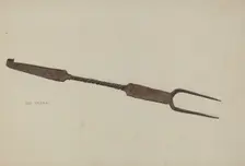 Pa. German Fork, c. 1938. Creator: Roy Weber
