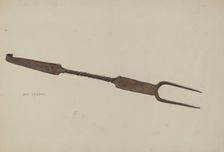 Pa. German Fork, c. 1938. Creator: Roy Weber