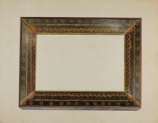Pa. German Picture Frame, c. 1940. Creator: Raymond McGough