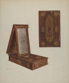 Pa. German Toilet Box, c. 1939. Creator: Carl Strehlau