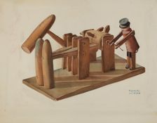 Pa. German Toy Stamping Mill, 1935/1942. Creator: Frances Lichten