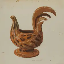 Pa. German Water Whistle, c. 1938. Creator: Carl Strehlau