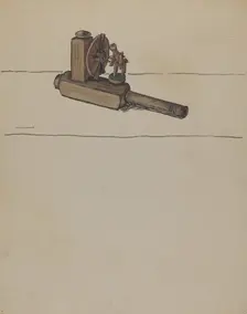 Pa. German Whistle, c. 1936. Creator: Stewart Wheeler