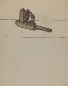 Pa. German Whistle, c. 1936. Creator: Stewart Wheeler