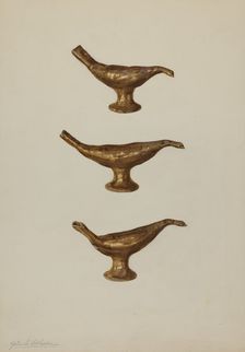 Pa. German Whistle, c. 1939. Creator: Yolande Delasser