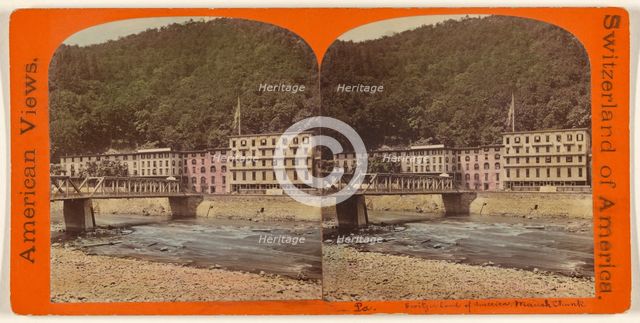 Pa. Switzerland of America. Mauch Chunk., about 1869. Creator: E. & H.T. Anthony.