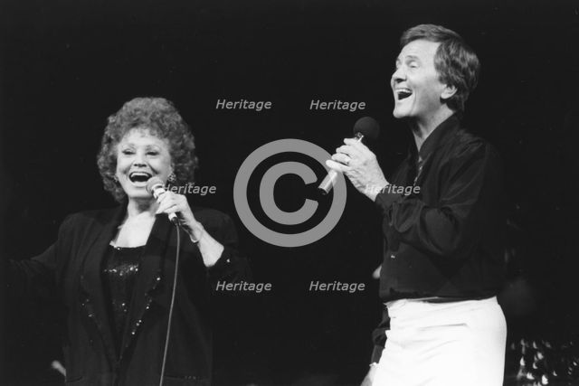 Pat Boone and Kay Starr, London Palladium, 1991. Creator: Brian Foskett.