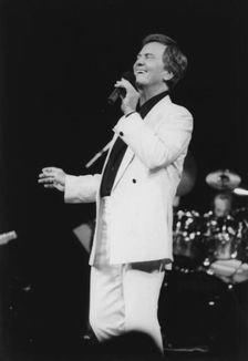 Pat Boone, London Palladium, 1993. Creator: Brian Foskett